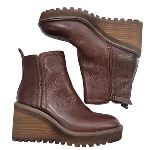 Zodiac Brown Ankle Boots